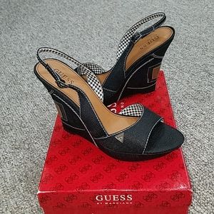 Guess Denim Wedge